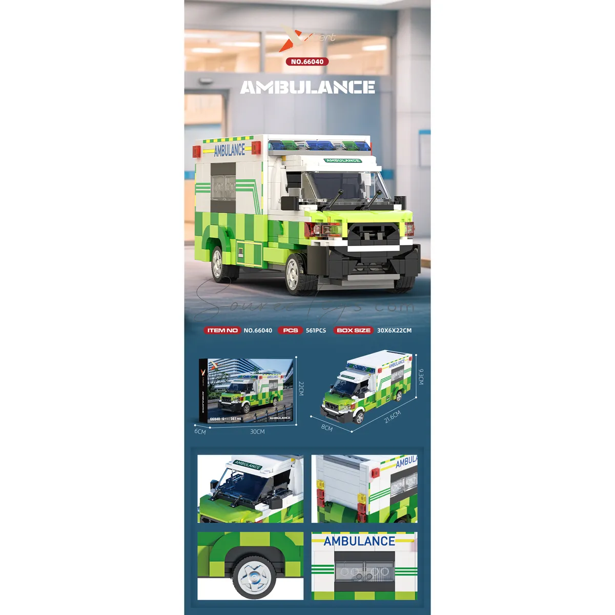 Ford Transit Ambulance Building Blocks Ford Transit Ambulance Building Blocks