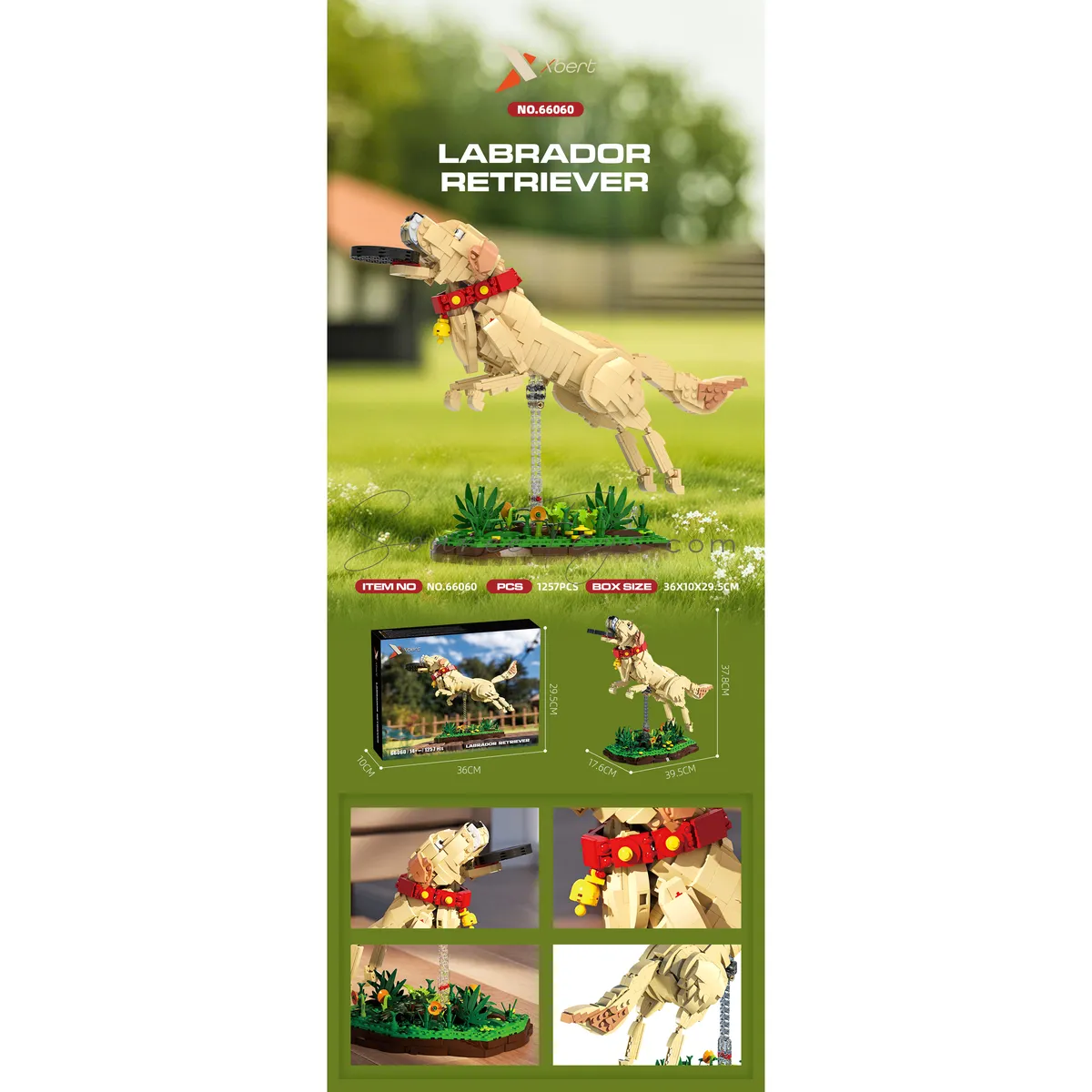 Labrador Retriever Building Blocks Set Labrador Retriever Building Blocks Set