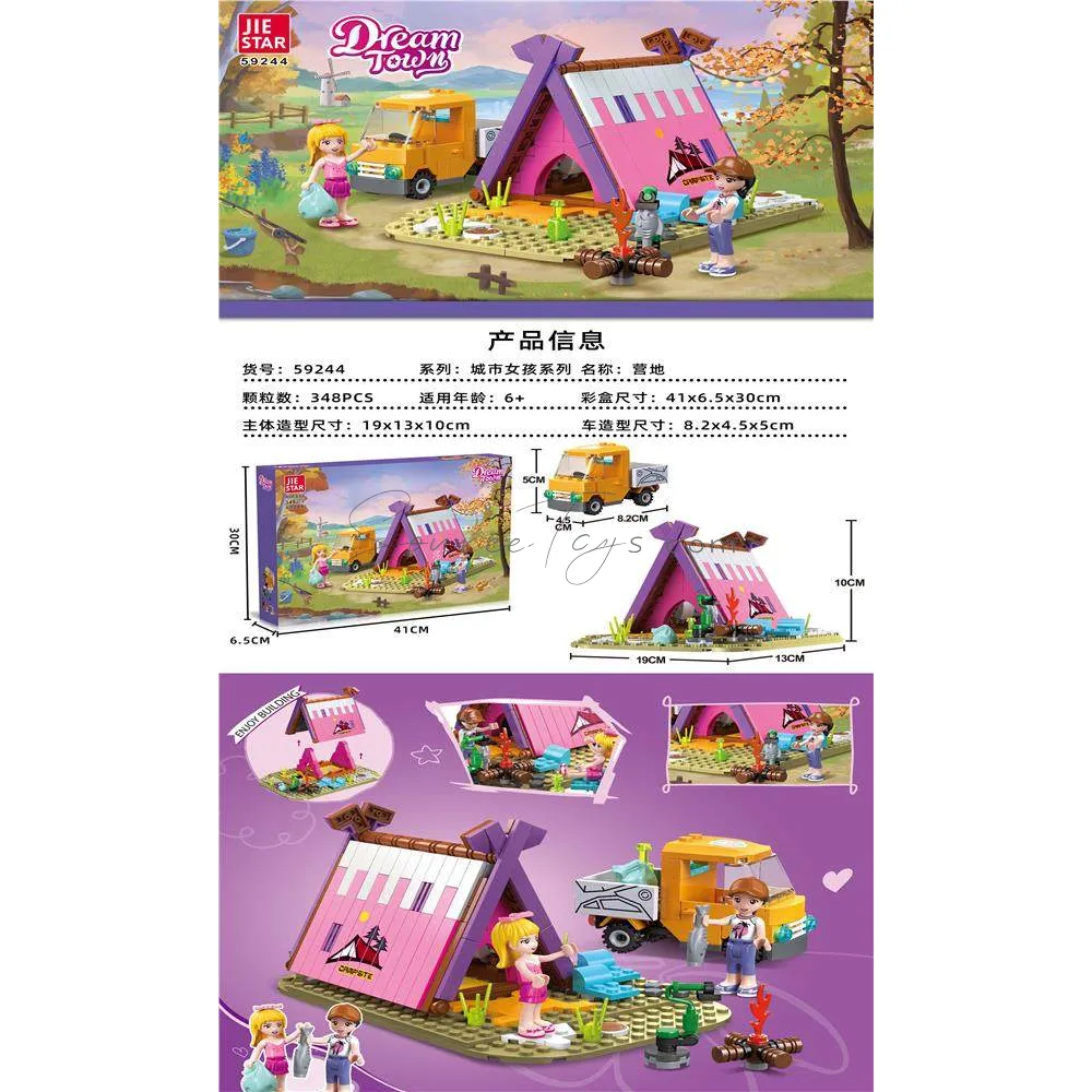 Camp Building Blocks Set Medium Box Camp Building Blocks Set Medium Box