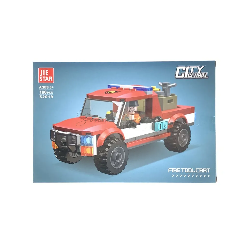 Fire Tool Truck Building Blocks Set Fire Tool Truck Building Blocks Set