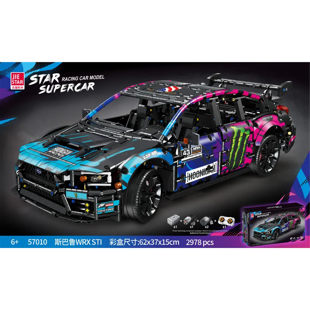 1:8 Subaru RC Building Block Set