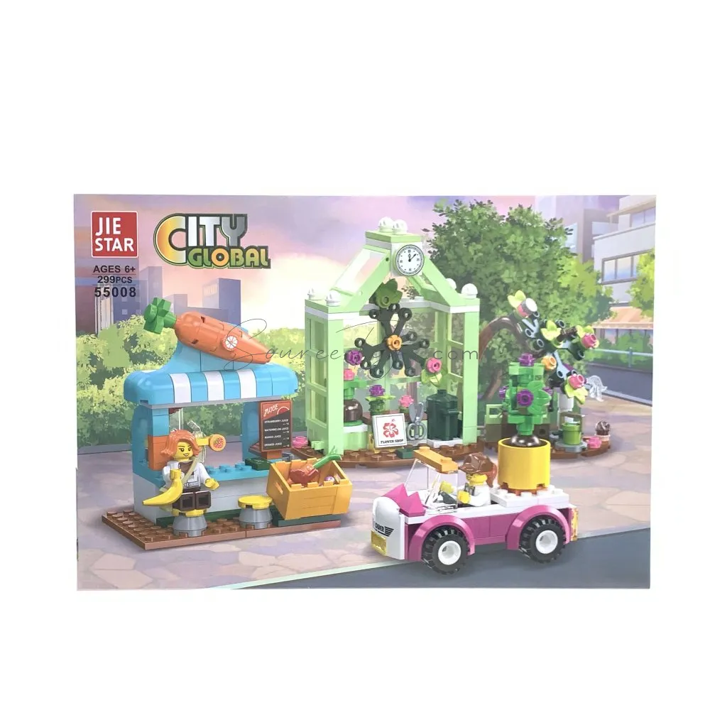 Street Shopping Building Blocks Street Shopping Building Blocks