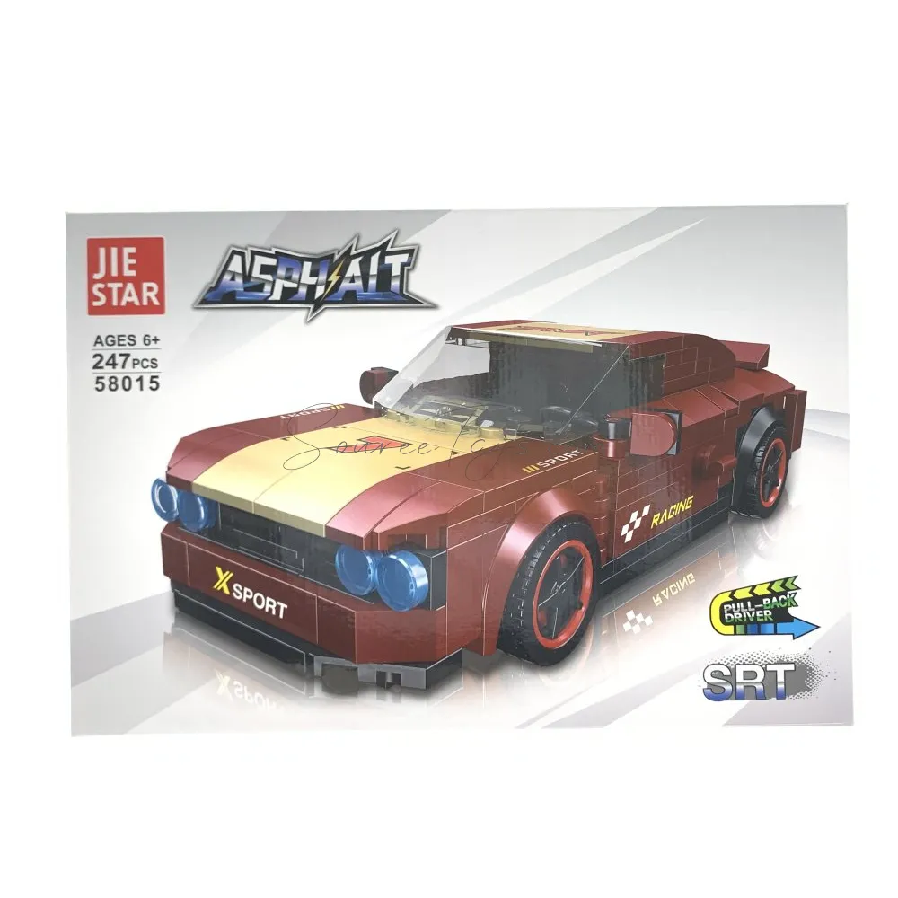 Friction-powered Car Building Blocks Set Friction-powered Car Building Blocks Set