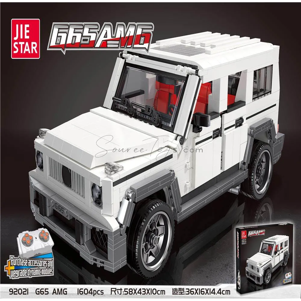 1:14 65 AMG RC Car Building Blocks with Battery 1:14 65 AMG RC Car Building Blocks with Battery