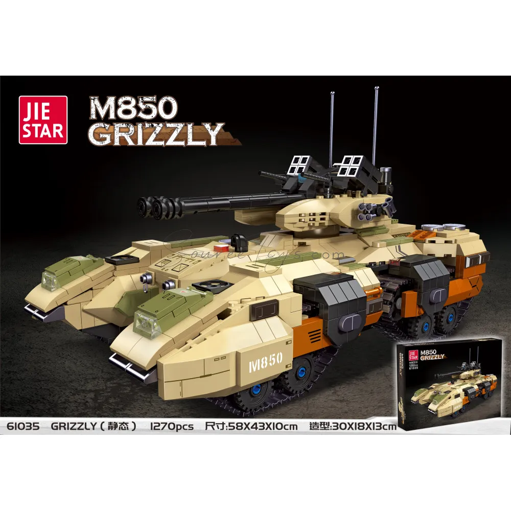M850 Grizzly Building Blocks Set