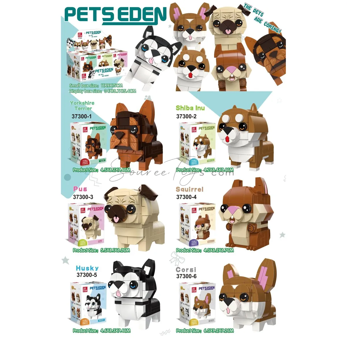 Pet Paradise Series 6-Pack Pet Paradise Series 6-Pack
