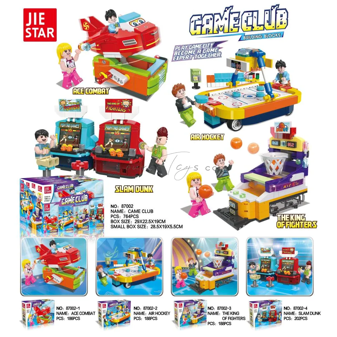 Mini Building Blocks Set (4 Styles) Mini Building Blocks Set (4 Styles)
