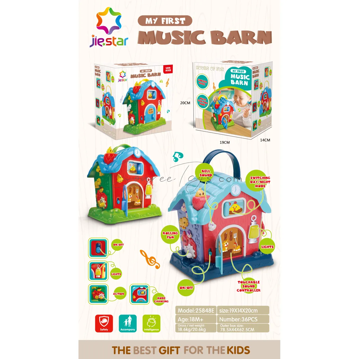 Farm House Sealed Box Toy Farm House Sealed Box Toy