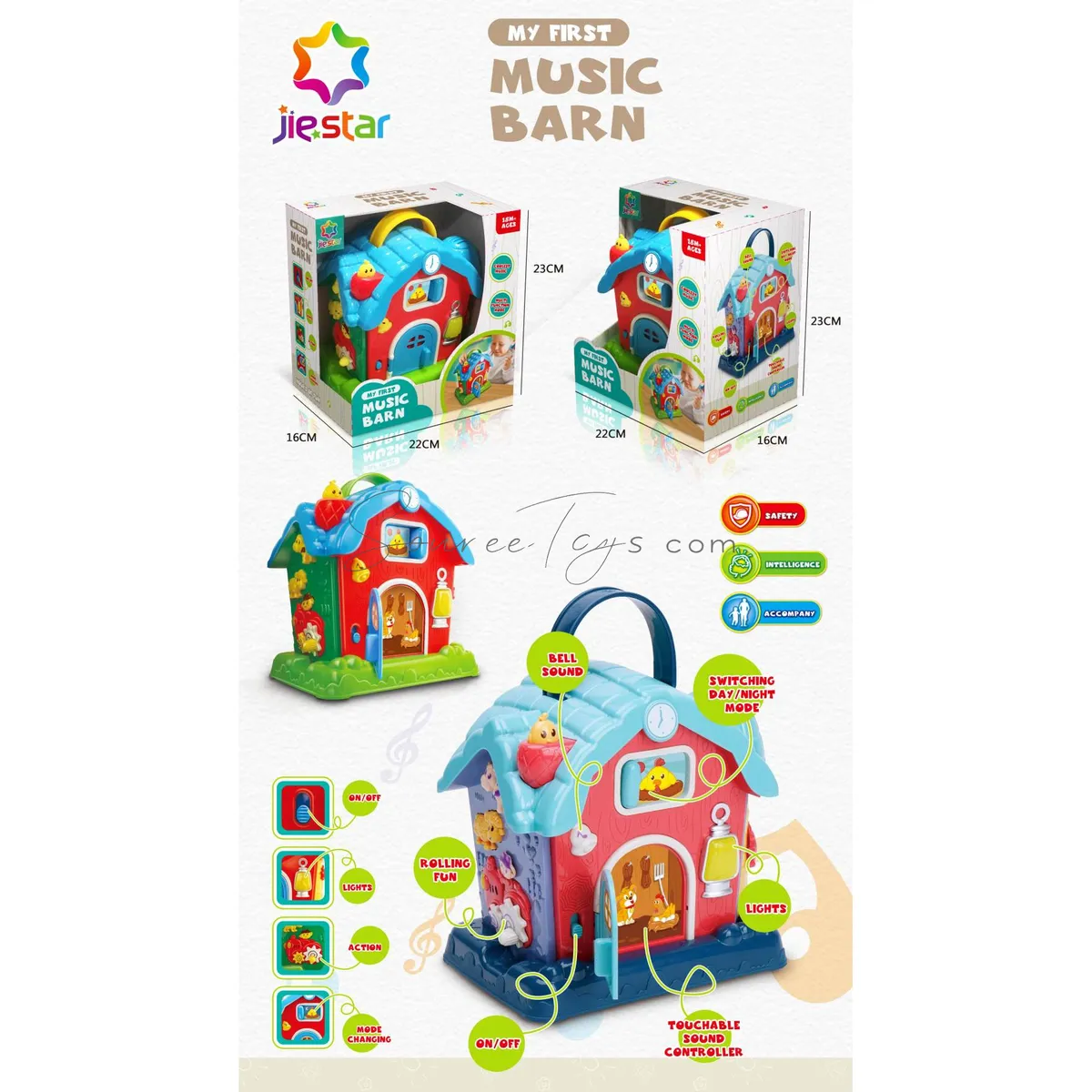 Farm House Display Box Farm House Display Box