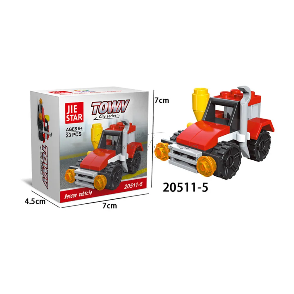 Rescue Vehicle Building Set