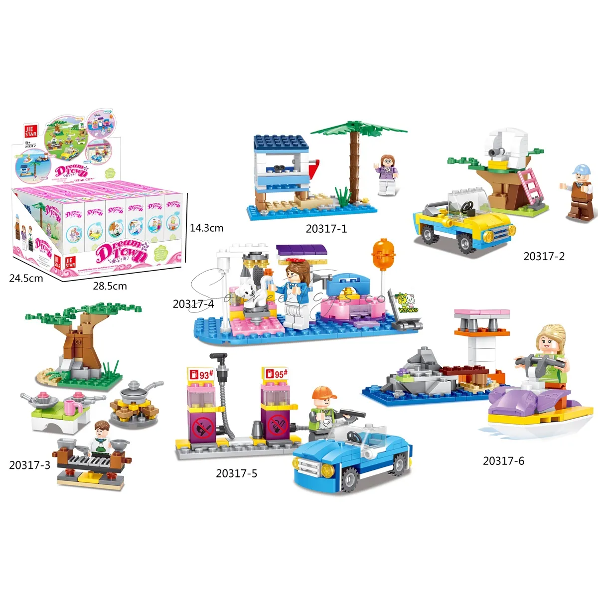 Girls' Series 6 Mini Sets Girls' Series 6 Mini Sets