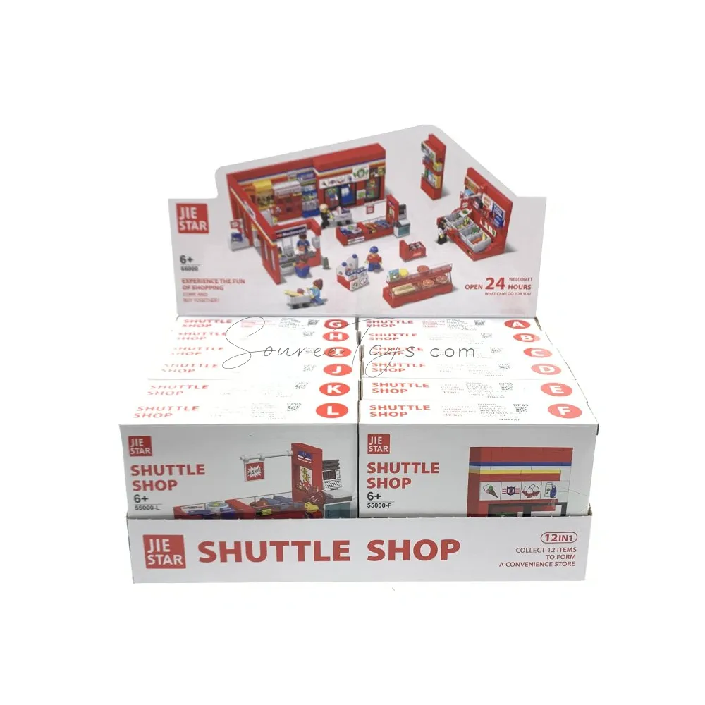 Building Blocks Set (12 Assorted Styles) Building Blocks Set (12 Assorted Styles)