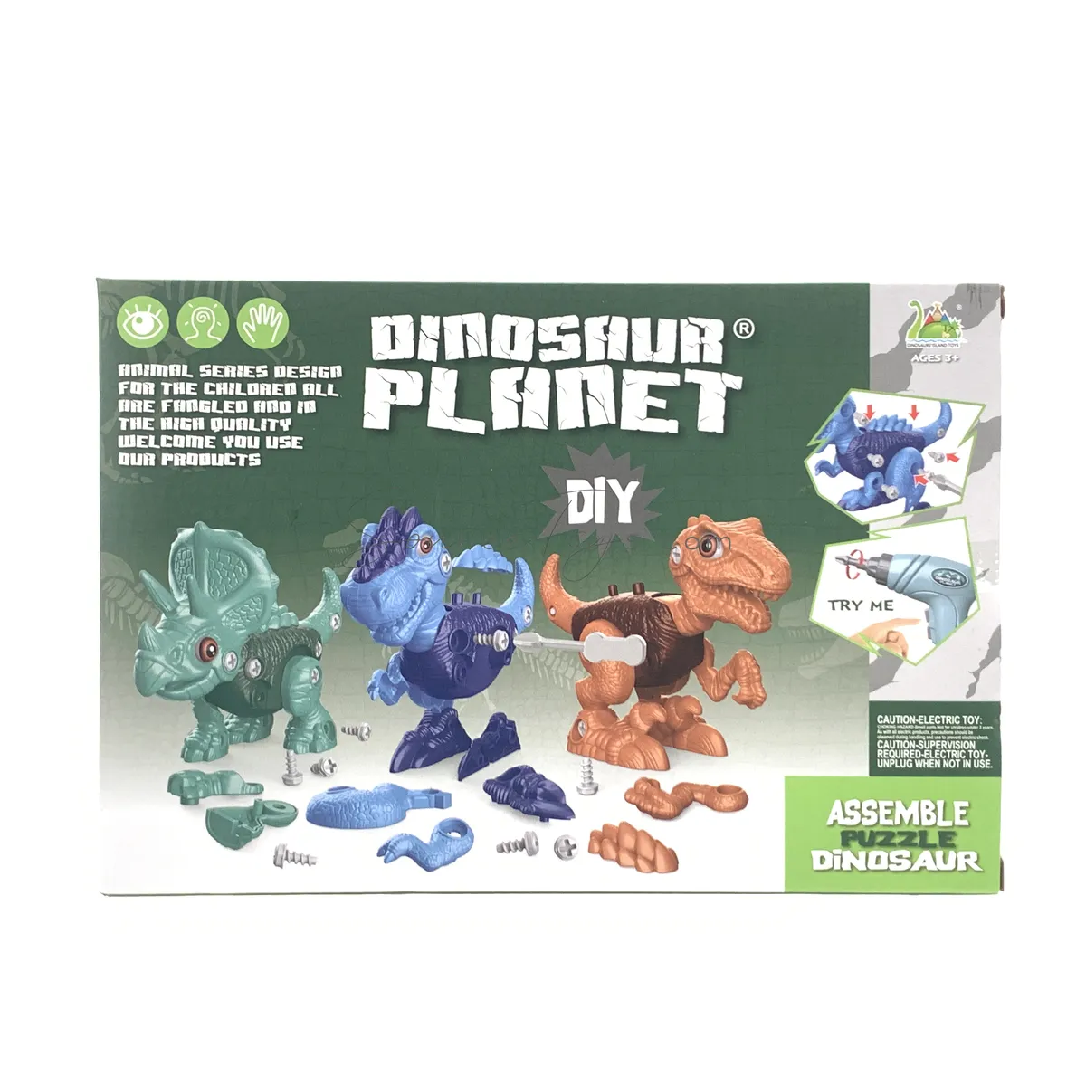 Disassembly Dinosaur Set (3-in-1) New Color