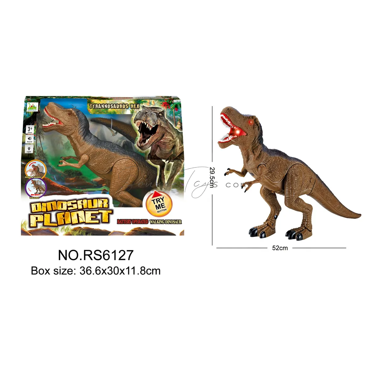 Realistic Electric Toy with Sound and Light