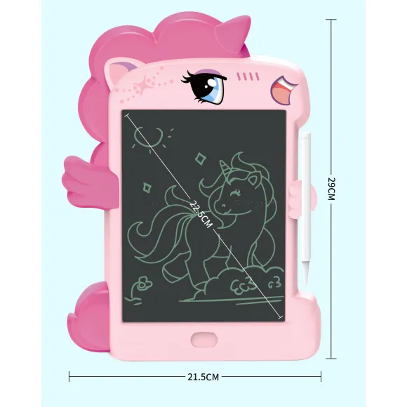 8.5-inch LCD Writing Tablet Unicorn Design