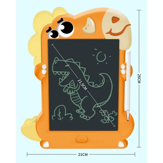 Dinosaur 8.5 inch LCD Writing Tablet Monochrome Dinosaur 8.5 inch LCD Writing Tablet Monochrome