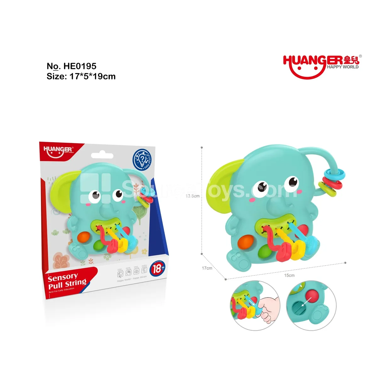Elephant Pull Toy Elephant Pull Toy