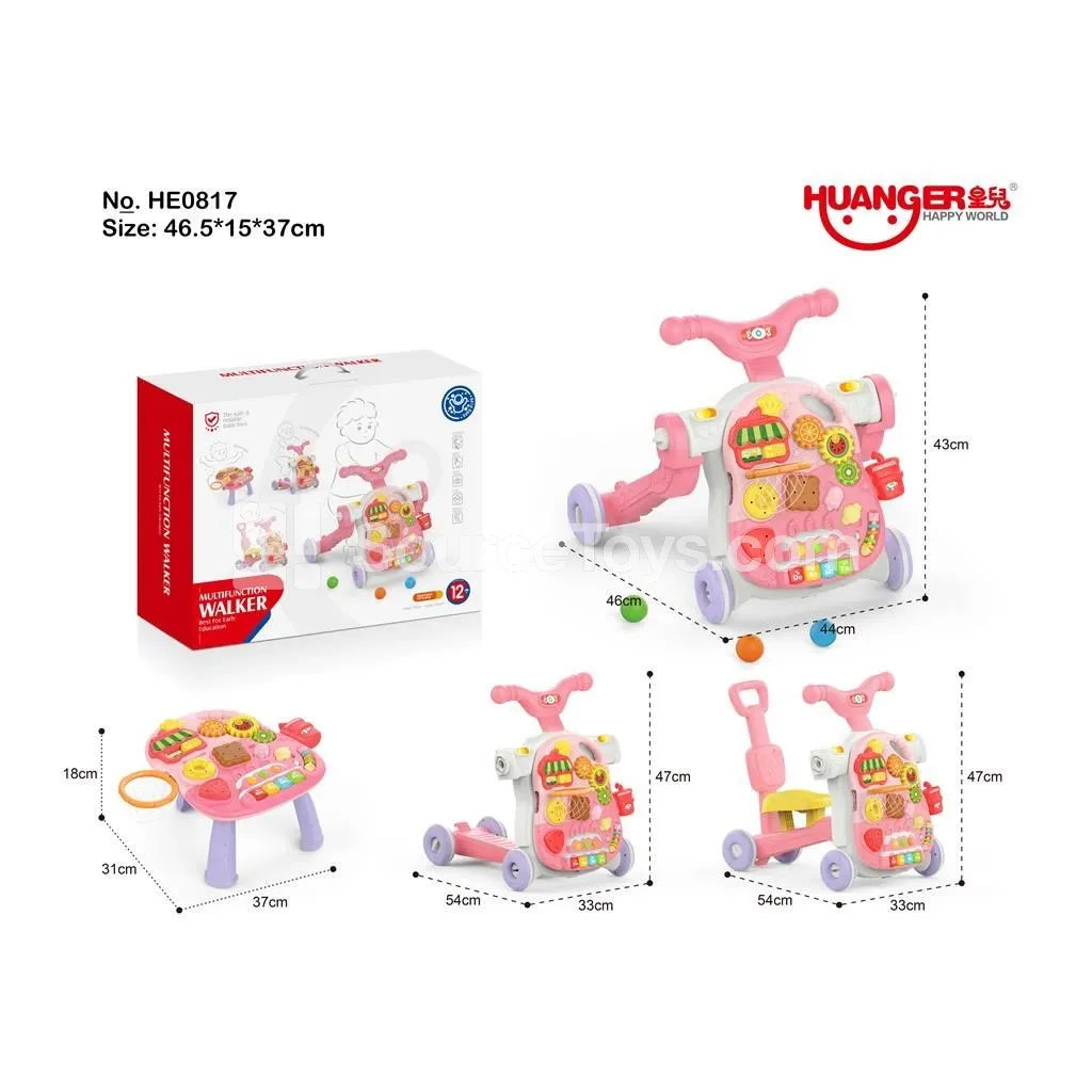 4-in-1 Cake Walker (Pink) 4-in-1 Cake Walker (Pink)