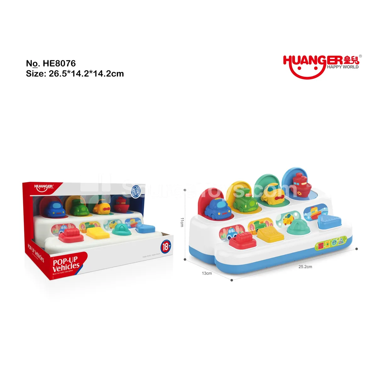 Peek-a-Boo Toy Traffic Peek-a-Boo Toy Traffic