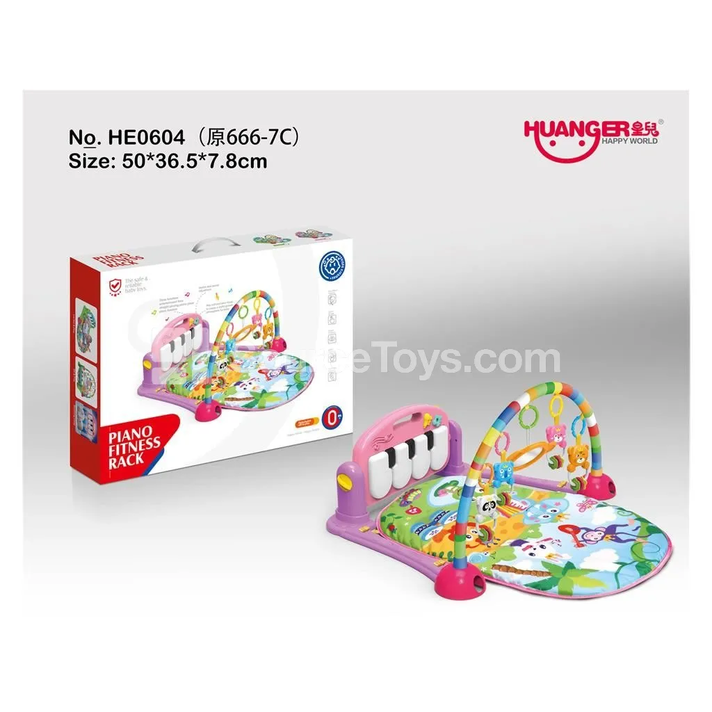 Foot Piano Play Gym (Lights, Music, Pink) Foot Piano Play Gym (Lights, Music, Pink)
