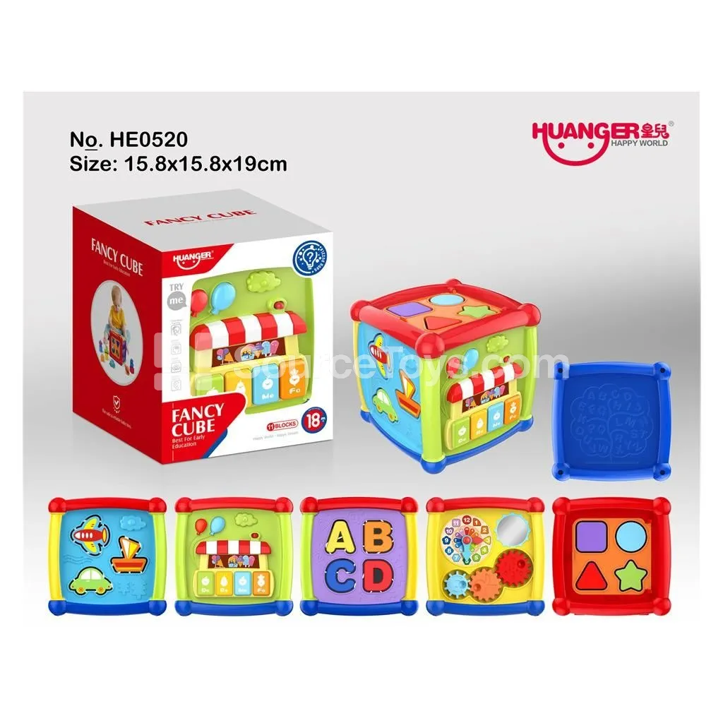 Educational Light & Sound Building Blocks Set Educational Light & Sound Building Blocks Set