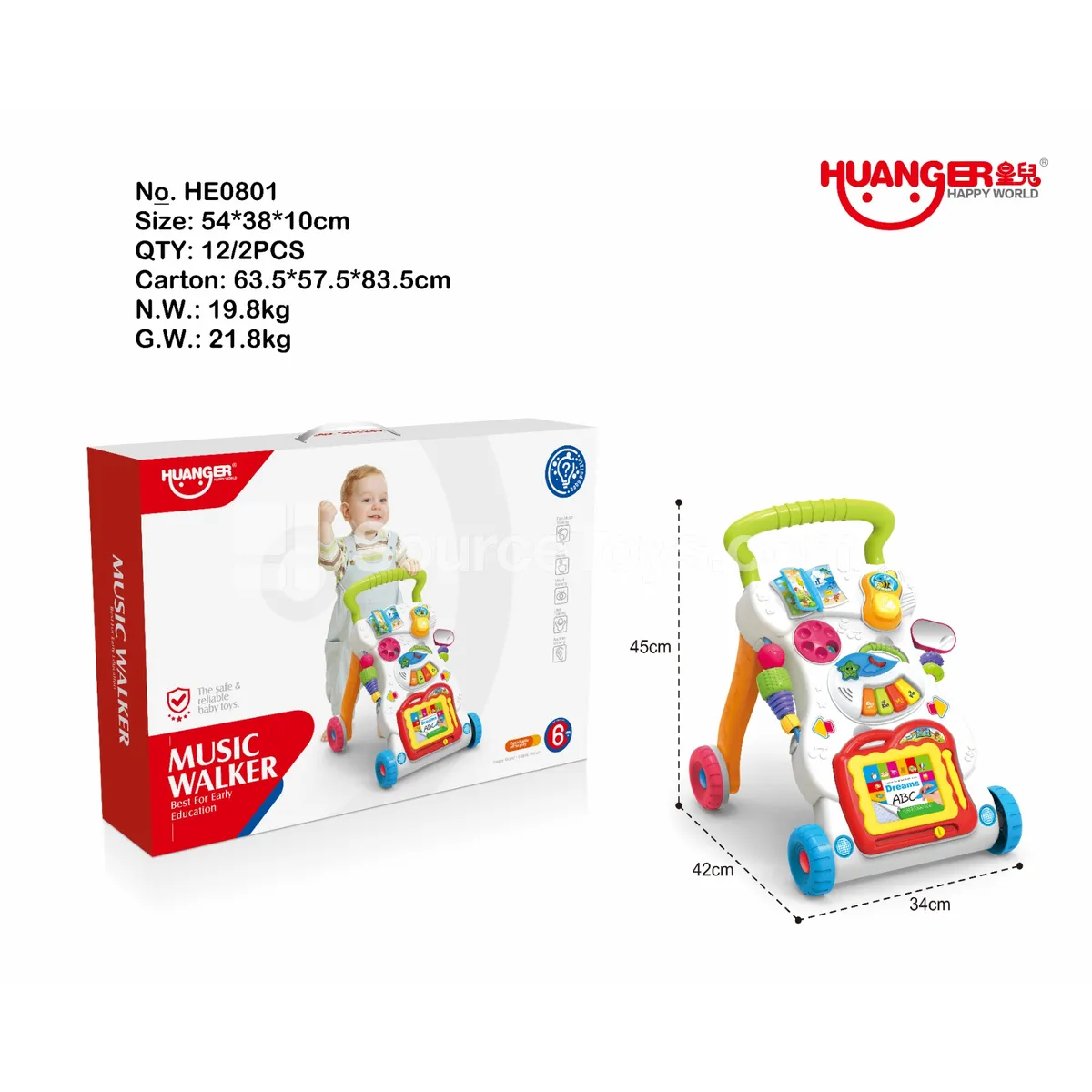 Musical Baby Walker