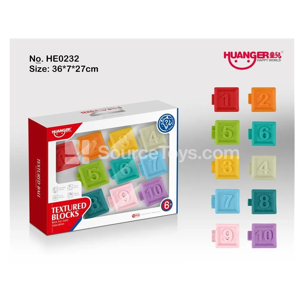 Vinyl Building Blocks (10-Pack) Vinyl Building Blocks (10-Pack)