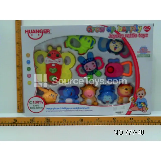 10-Piece Rattle Set 10-Piece Rattle Set