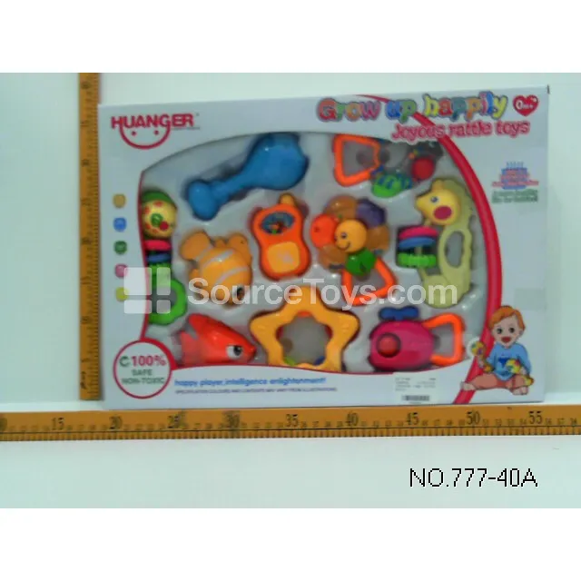 10-Piece Rattle Set 10-Piece Rattle Set