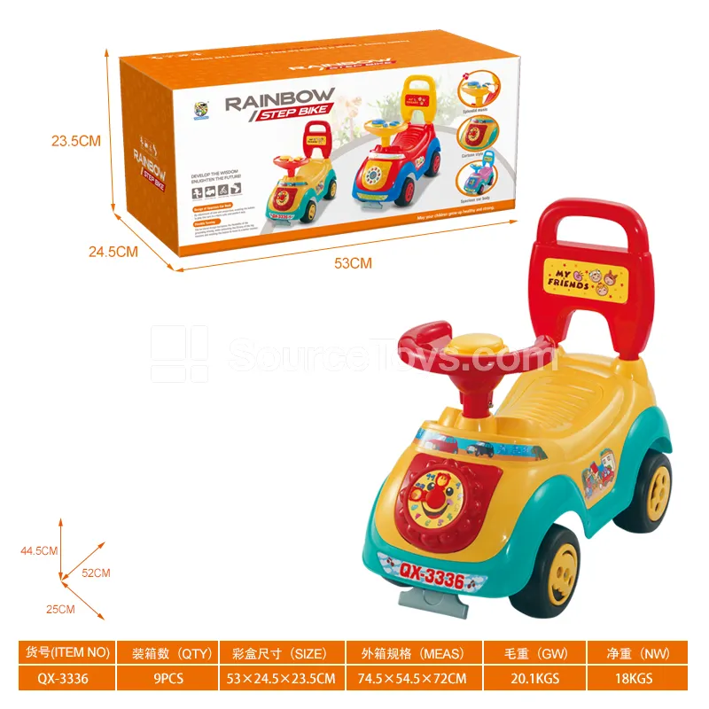 Ride-on Car with BB Horn Steering Wheel (GCC) Ride-on Car with BB Horn Steering Wheel (GCC)