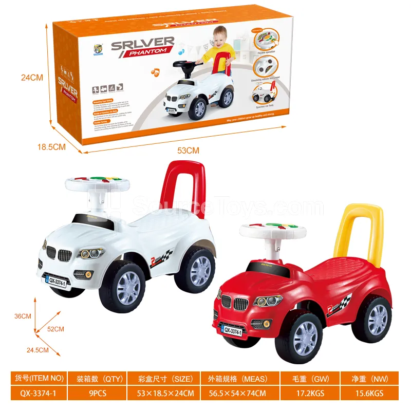 Ride-On Car with Music Steering Wheel (GCC) Ride-On Car with Music Steering Wheel (GCC)