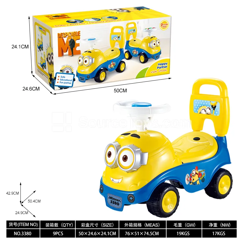 Ride-on Scooter with BB Whistle Steering Wheel Ride-on Scooter with BB Whistle Steering Wheel