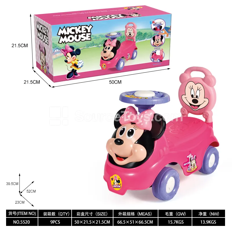 Scooter Ride-On with DIY Stickers and BB Sound Steering Wheel Scooter Ride-On with DIY Stickers and BB Sound Steering Wheel