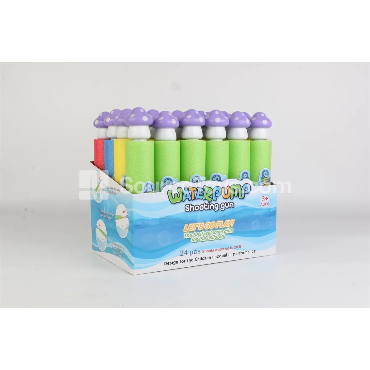Mushroom 27cm Round Water Blaster (5cm Diameter) Mushroom 27cm Round Water Blaster (5cm Diameter)