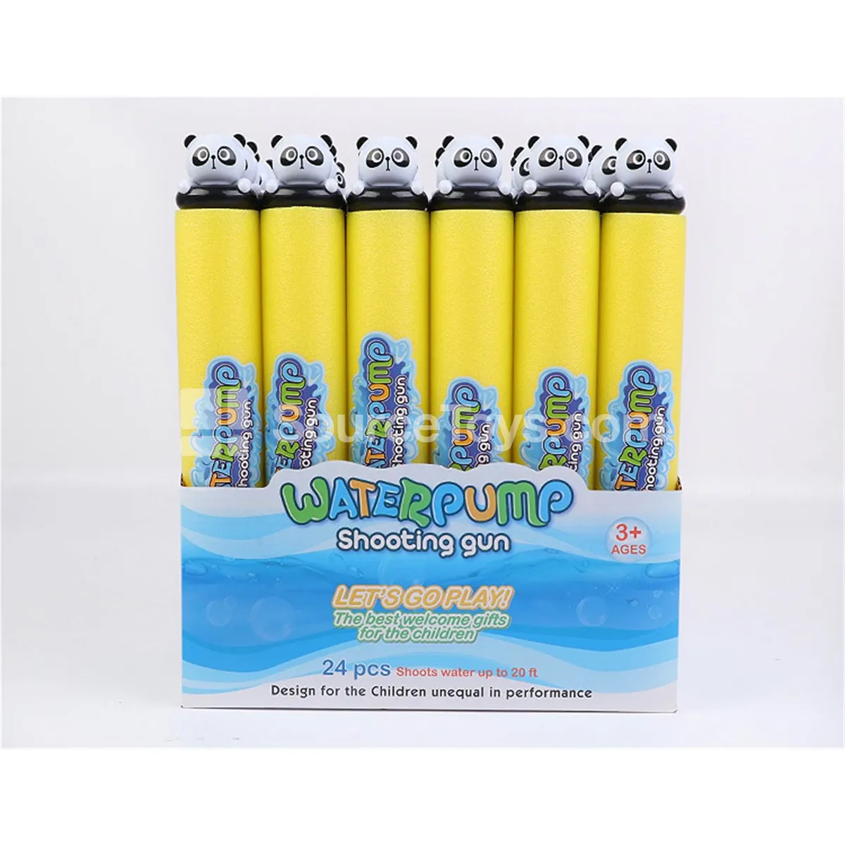 Panda 35cm Round Water Cannon (5cm Diameter) Summer Outdoor Interactive Water Play Toy