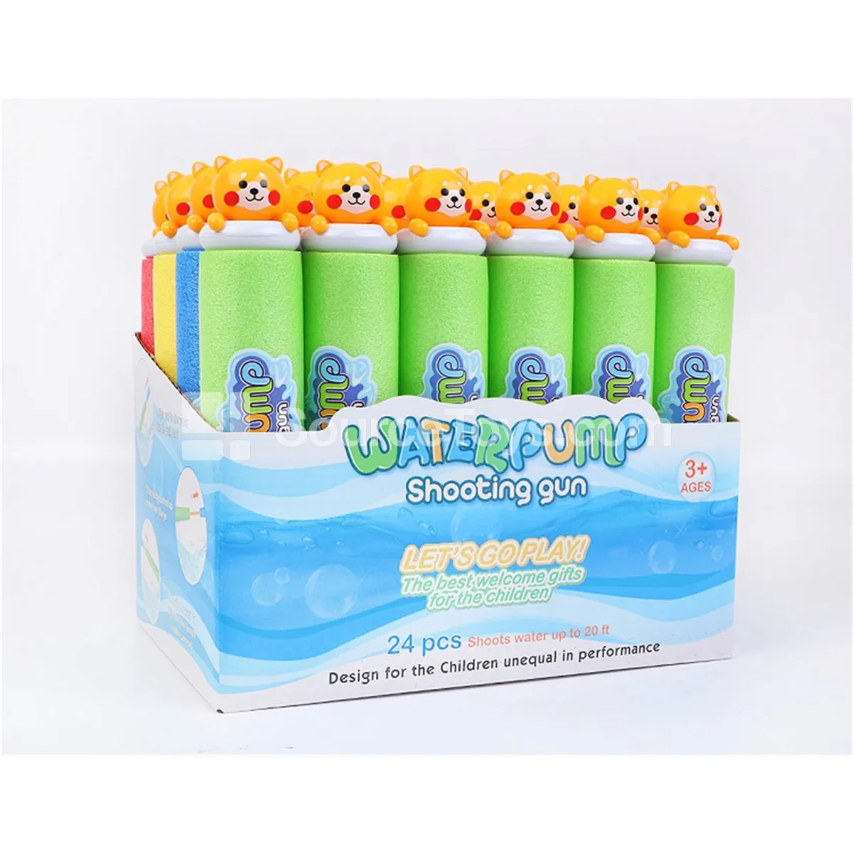 27cm Yellow Dog Round Water Blaster (5cm Diameter) 27cm Yellow Dog Round Water Blaster (5cm Diameter)