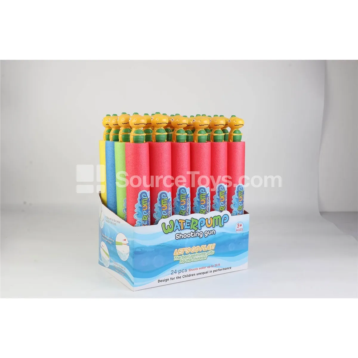 36cm Round Water Cannon 5cm Diameter Outdoor Water Play Toy