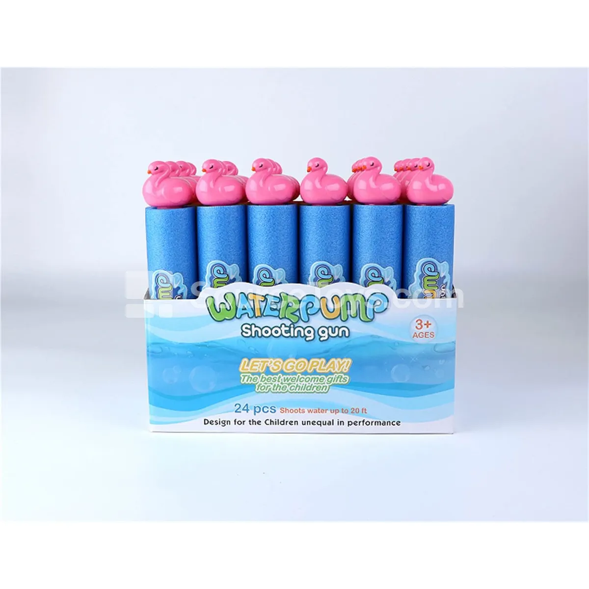 Flamingo 27cm Round Water Blaster (5cm Diameter) Summer Outdoor Interactive Water Play Toy
