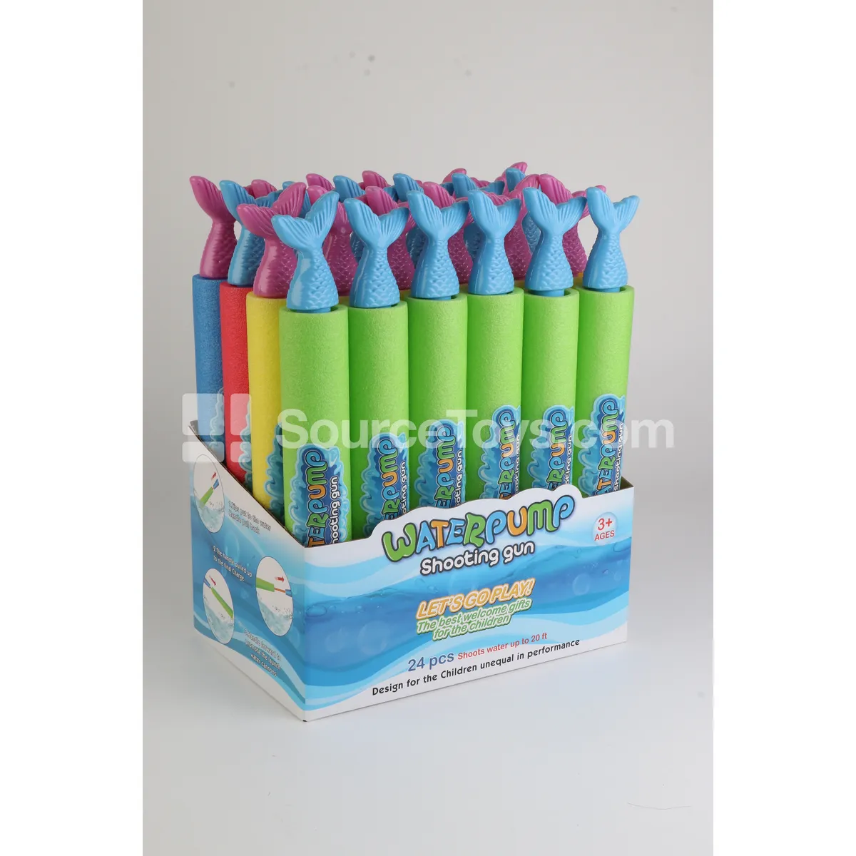 38cm Mermaid Water Cannon (5cm Diameter) 38cm Mermaid Water Cannon (5cm Diameter)