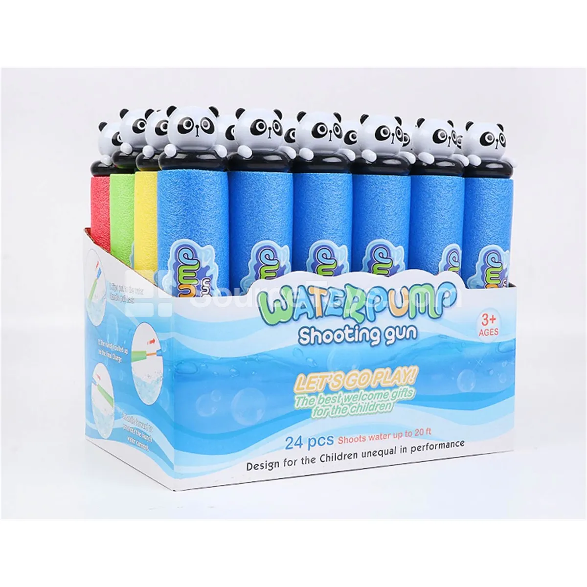 Panda 27cm Round Water Blaster (5cm Diameter) Panda 27cm Round Water Blaster (5cm Diameter)