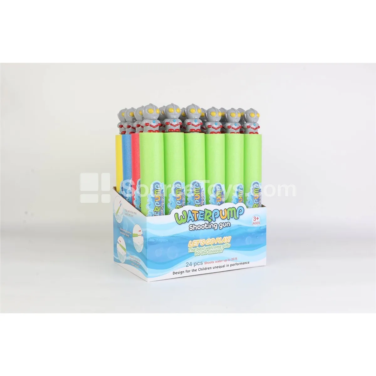 35cm Round Water Blaster (Diameter 5cm) Summer Outdoor Water Play Toy