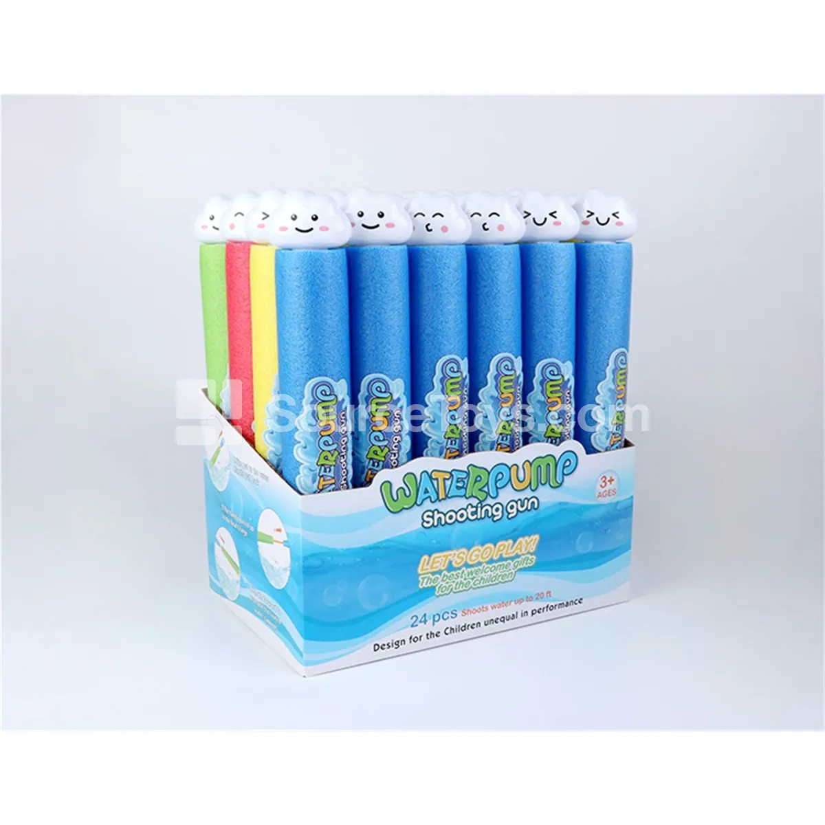 34cm Round Water Cannon with Smiley Pattern (5cm Diameter) 34cm Round Water Cannon with Smiley Pattern (5cm Diameter)