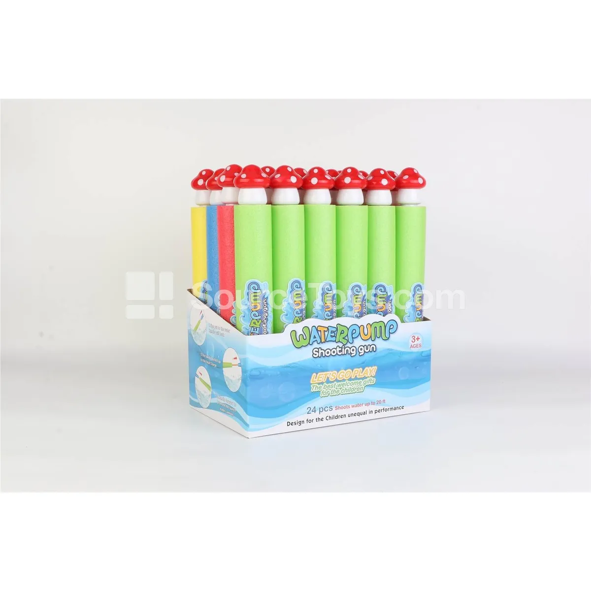 Mushroom 35cm Round Water Blaster (5cm Diameter) Mushroom 35cm Round Water Blaster (5cm Diameter)