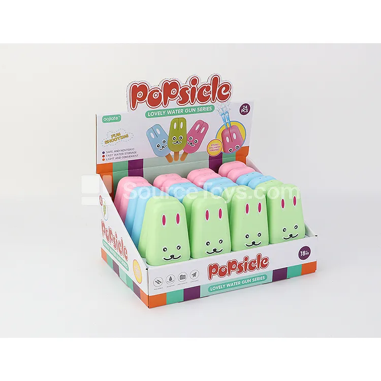 Popsicle Water Gun Emoji 7*3*14 cm Popsicle Water Gun Emoji 7*3*14 cm