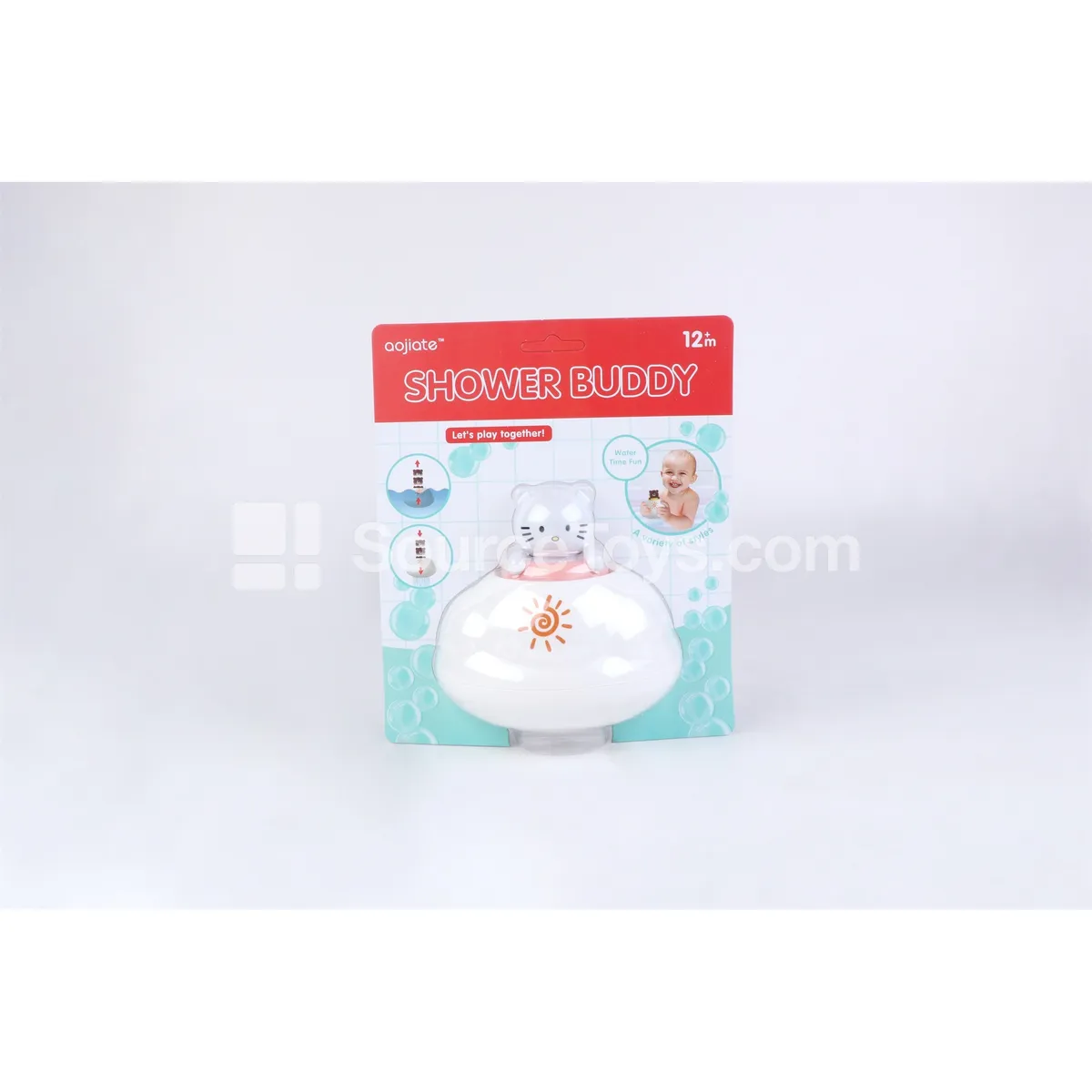 Bathroom Floating Rain Cloud (White Cat) Bathroom Floating Rain Cloud (White Cat)