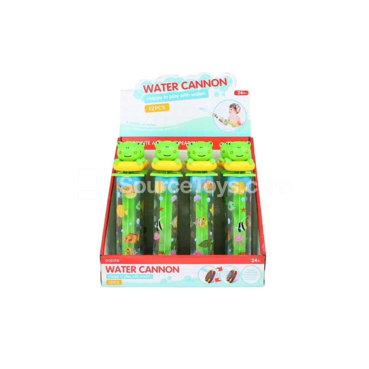 Cartoon Frog Water Gun for Bath Cartoon Frog Water Gun for Bath