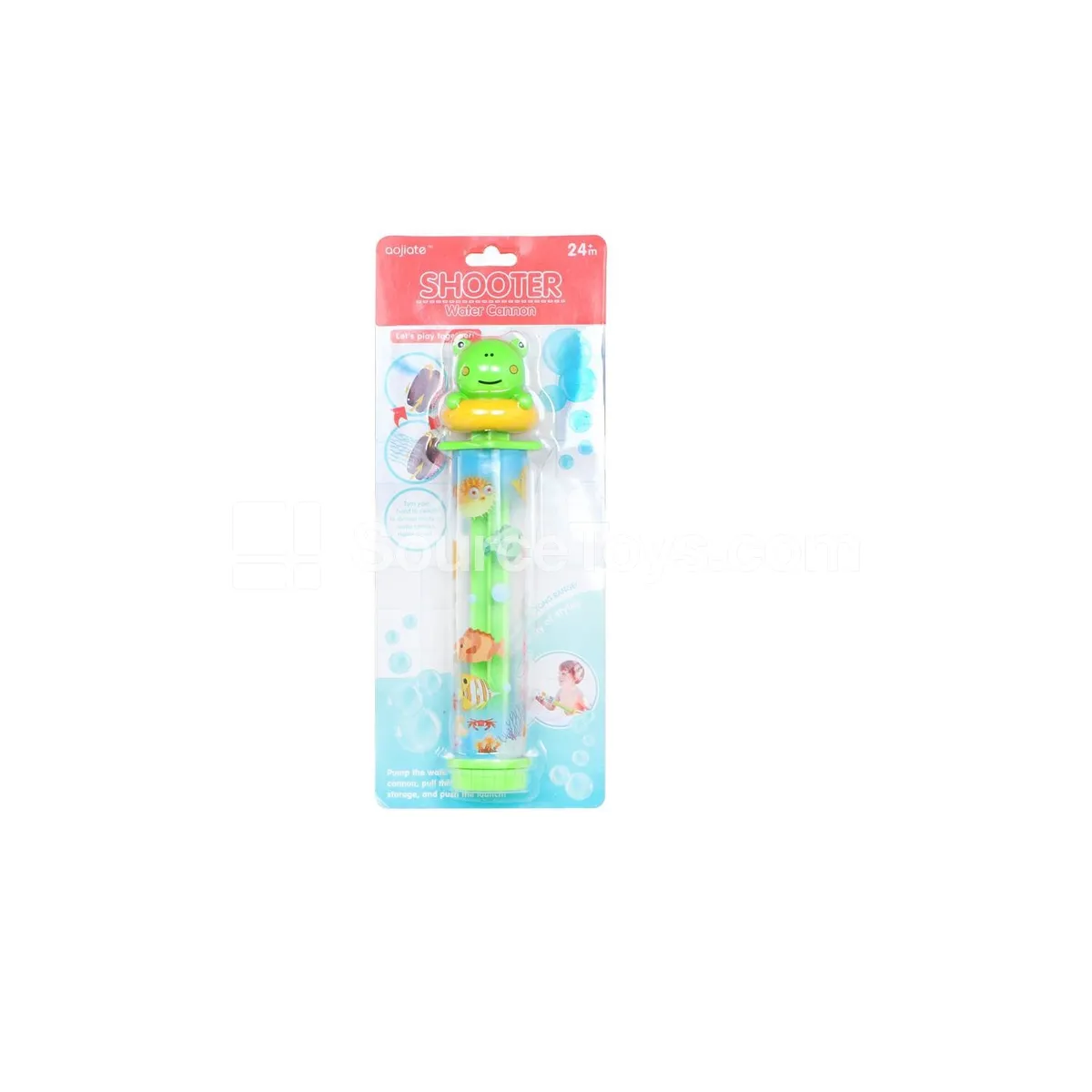 Cartoon Frog Water Gun for Bath & Outdoor Summer Play