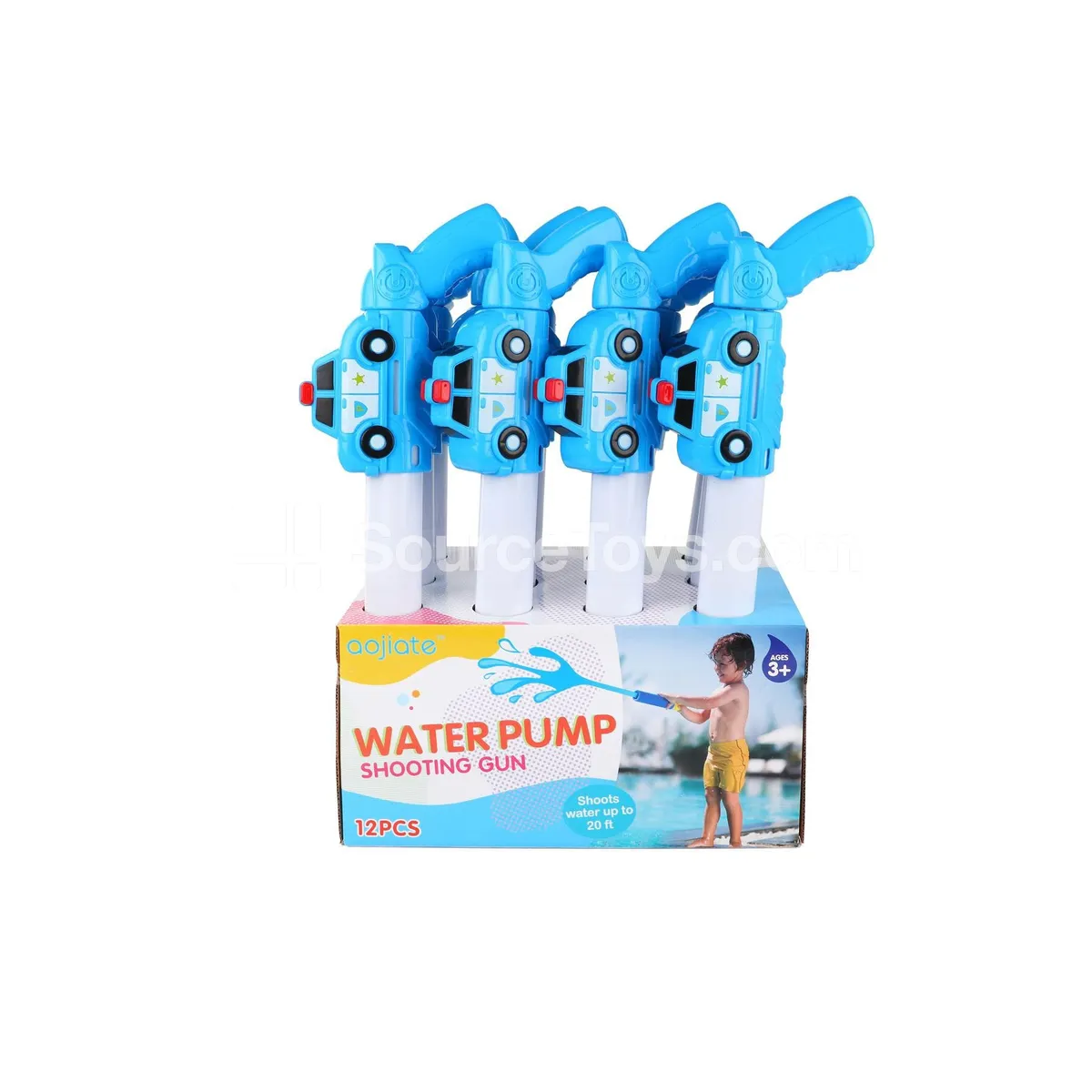 Police Car Water Pump 43cm