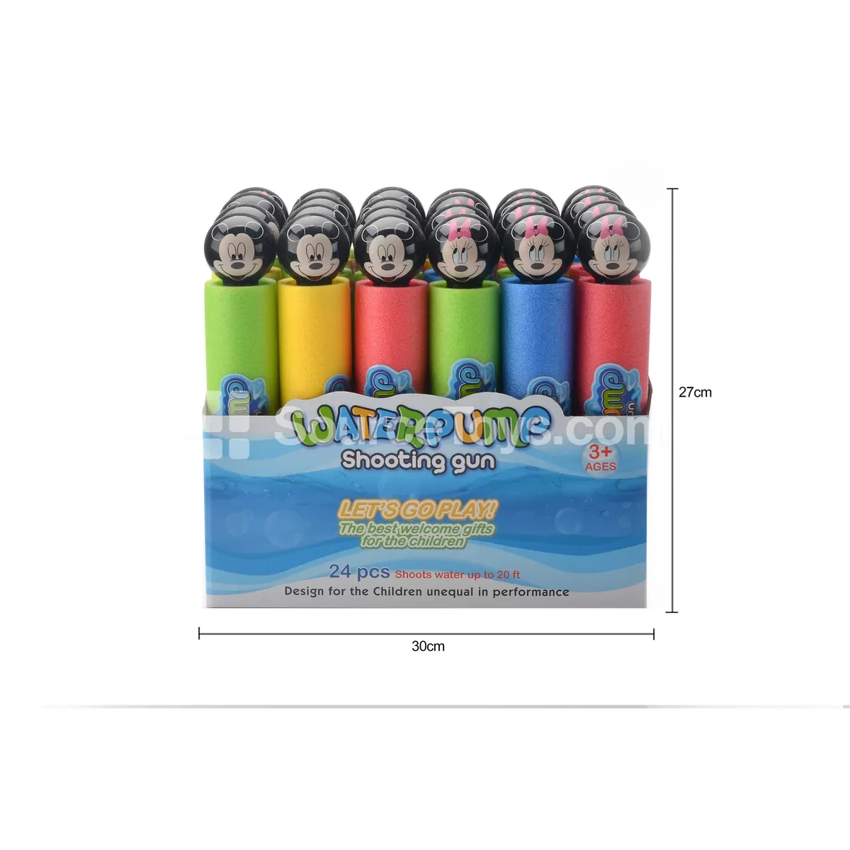 27cm Water Blaster (5cm Diameter) 24PCS 27cm Water Blaster (5cm Diameter) 24PCS
