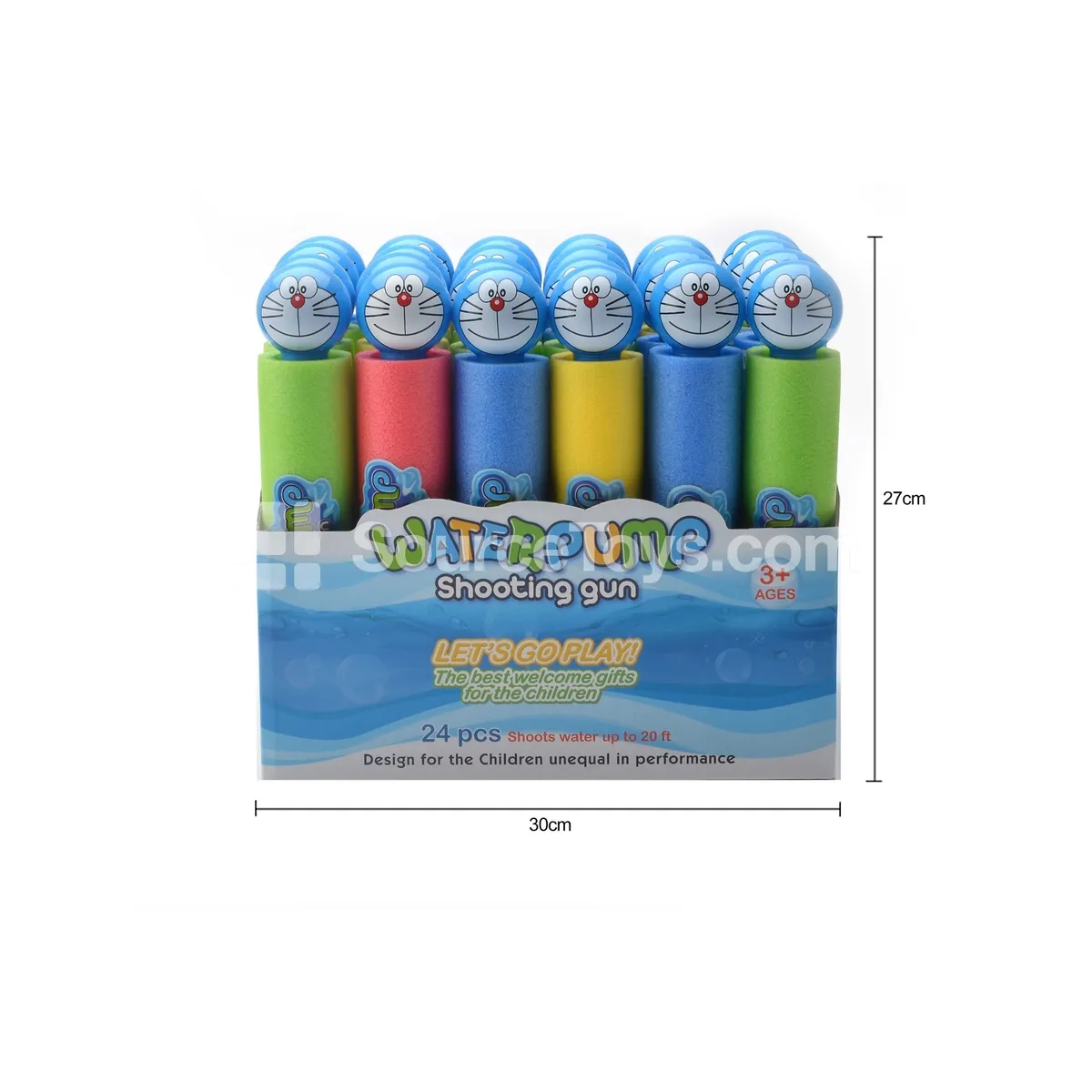 Water Cannon 27cm (Diameter 5cm) 24PCS